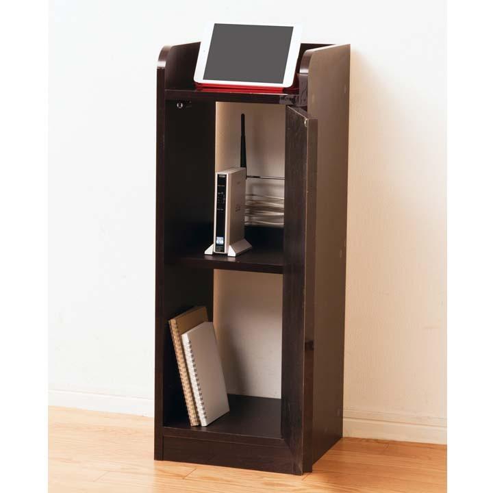 鏡面モデム収納ラック スリム パソコン収納 モデム 収納 ラック 隙間 代引不可 M 収納専科 Sofort 通販 Yahoo ショッピング