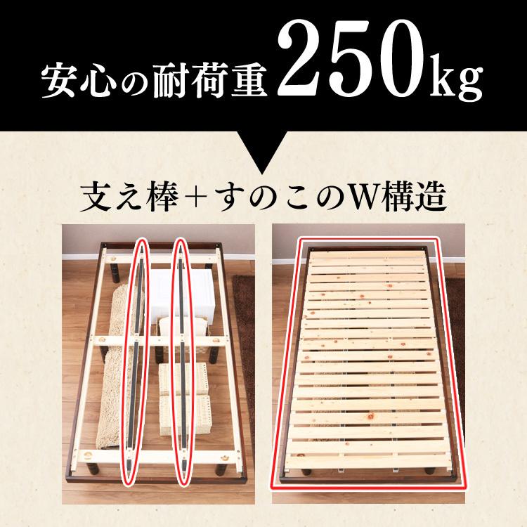最大19%還元! 爆買WEEK] すのこベッド シングル シングルベッド ベッド