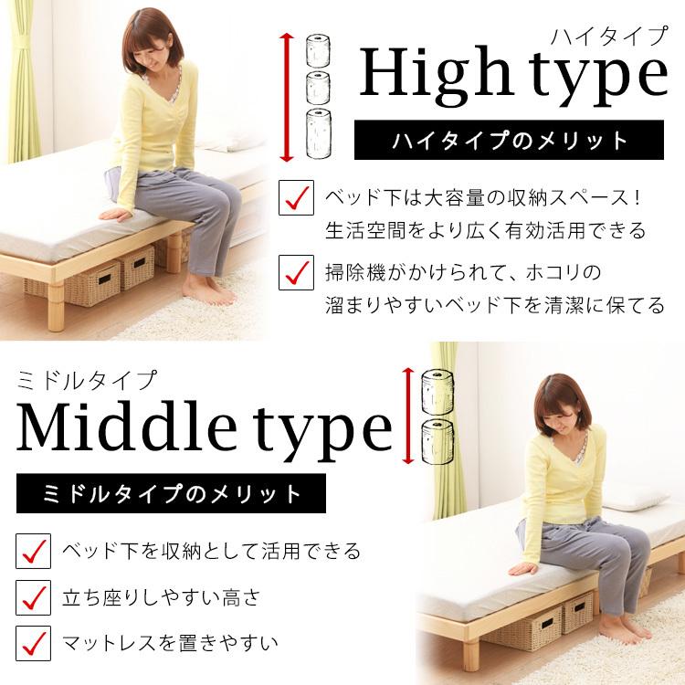 すのこベッド シングル シングルベッド ベッドフレーム おしゃれ スノコベッド 父の日 | ブランド登録なし | 06
