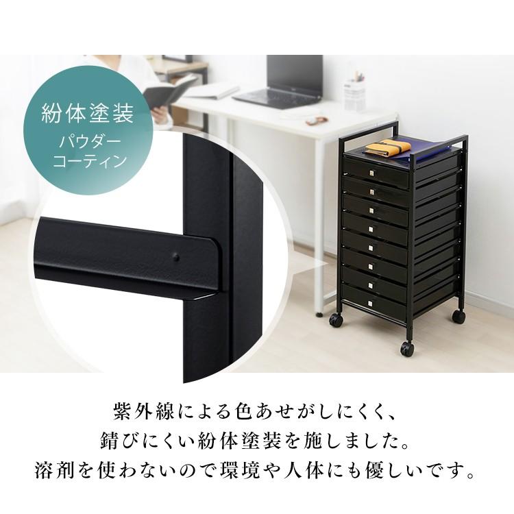 エントリーで+P5％還元♪ デスクワゴン キャスター付き おしゃれ 