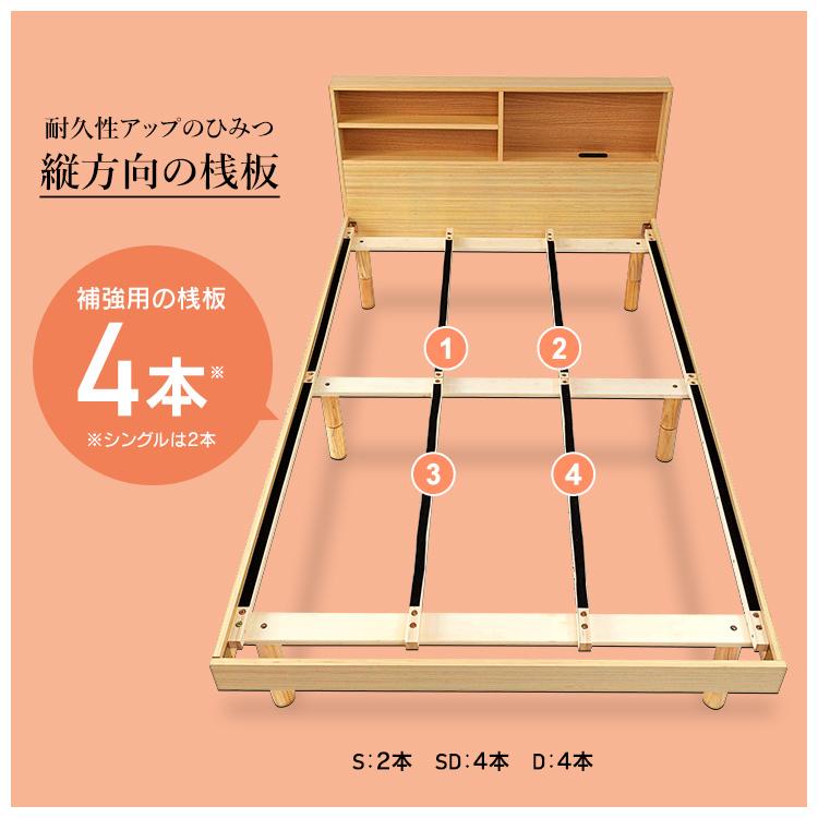 アイリスプラザ ベッド ベッドフレーム 棚付き 2口コンセント つ106 Amazon.co.jp: アイリスプラザ ベッド ベッドフレーム 棚付き 2