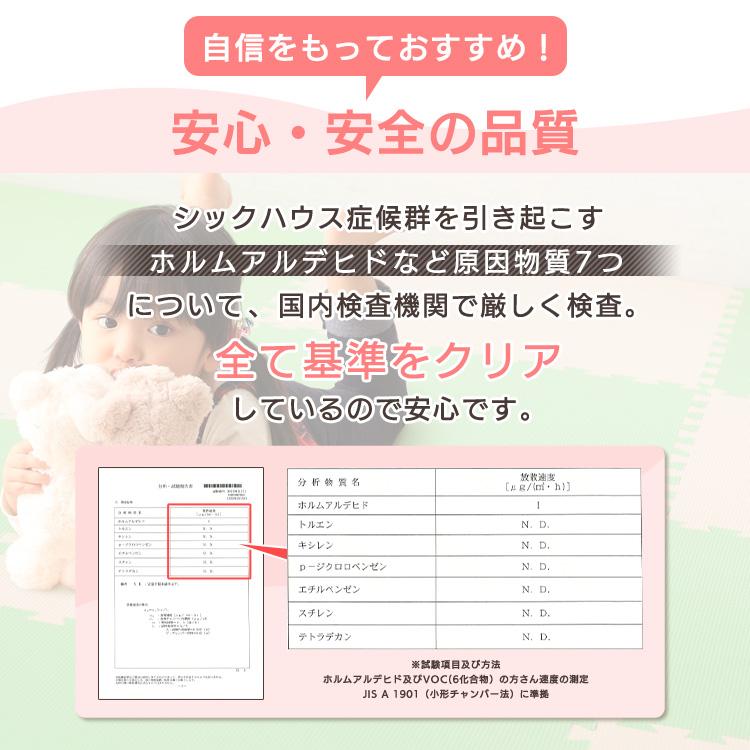 ジョイントマット 大判 12畳 60cm 64枚 厚手2cm プレイマット クッションマット 防音 フロアマット ジョイント ベビーマット ペット PEJTM-602
