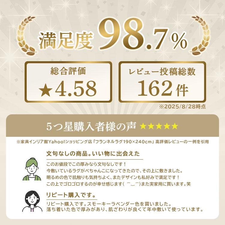 ラグ カーペット ラグマット 3畳 190×240 洗える 厚手 北欧 おしゃれ