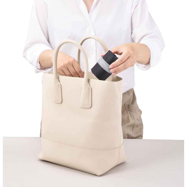 THERMOS（サーモス） エコバッグ 洗濯機OK 広口 コンパクト ポケット