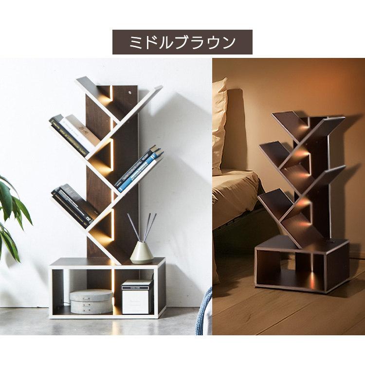 フロアスタンド 本棚 シェルフ ライトスタンド インテリア おしゃれ家具 LED照明 LT-01 株式会社　PREVO (代引不可) (TD)_1