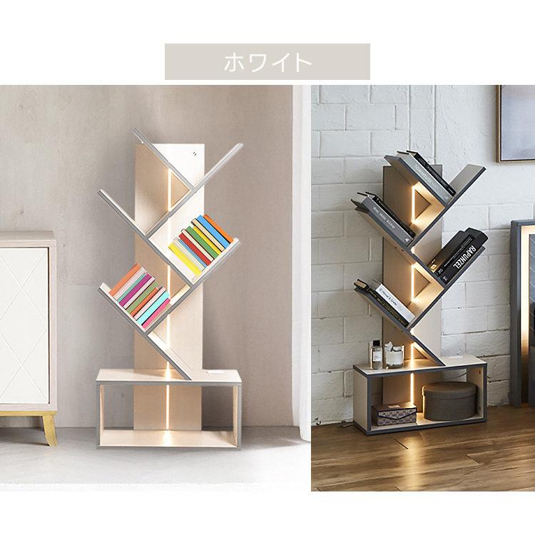 フロアスタンド 本棚 シェルフ ライトスタンド インテリア おしゃれ家具 LED照明 LT-01 株式会社　PREVO (代引不可) (TD)_2