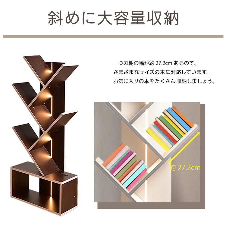 フロアスタンド 本棚 シェルフ ライトスタンド インテリア おしゃれ家具 LED照明 LT-01 株式会社　PREVO (代引不可) (TD)_4