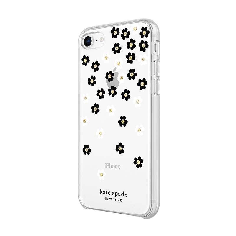 【アウトレット】スマホケース 携帯ケース iphoneSE3/SE2/8/7/6s ケース kate spade クリア/ブラック/ホワイト Protective Hardshell Scattered Flowers｜softbank-selection｜04