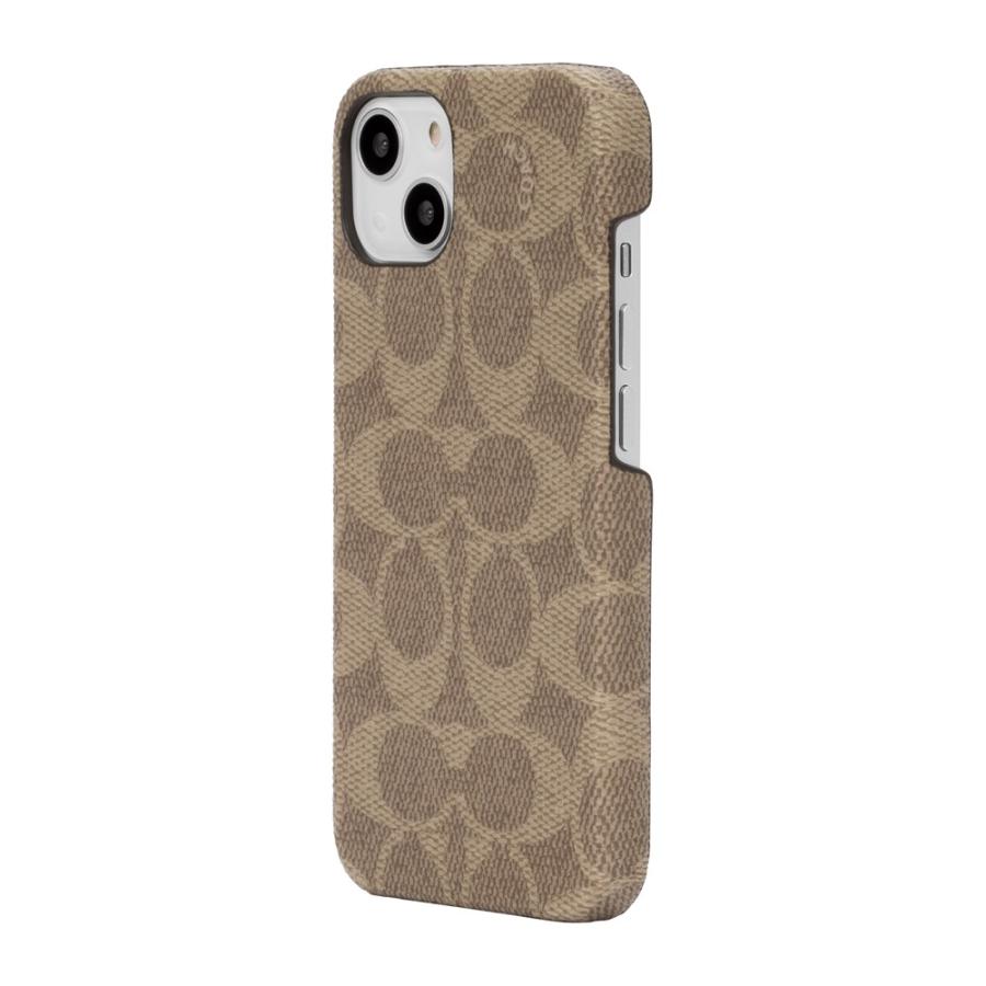 COACH - 正規品！ コーチ coach iPhoneケース 7.8 ベージュ アイボリー ソフトバンクセレクション