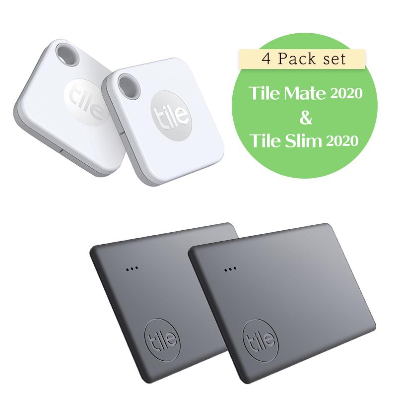 即納 4個パック 蔵 Tile Mate 2020 電池交換版 2個 + Slim 探し物を音で見つけるスマートトラッカー