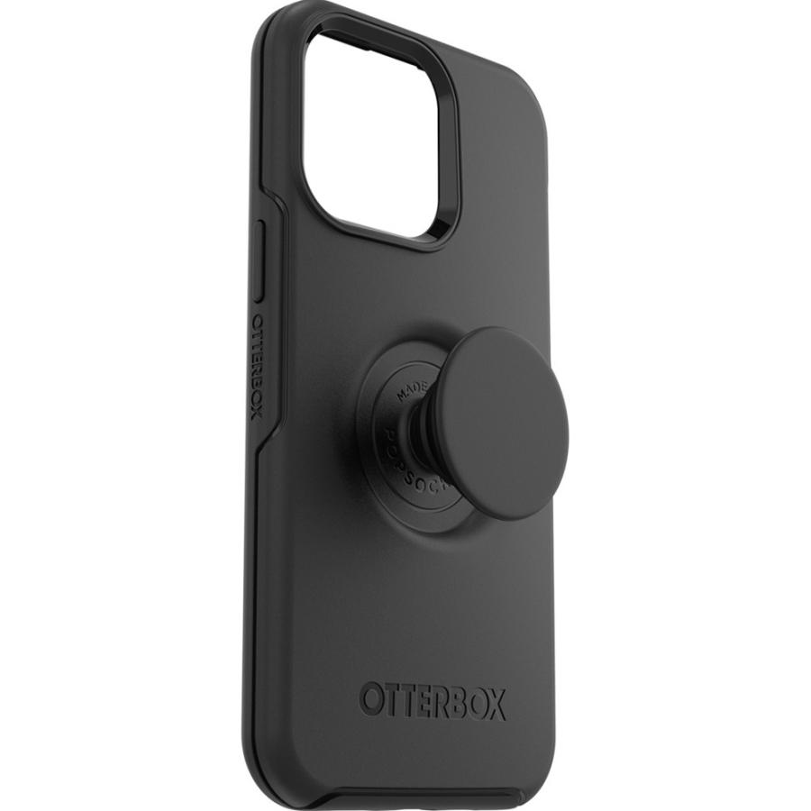 スマホケース 携帯ケース iphone14ProMax ケース OtterBox オッターボックス ブラック 複合素材 耐衝撃 OTTER + POP SYMMETRY アイフォン アイホン 携帯カバー｜softbank-selection｜02