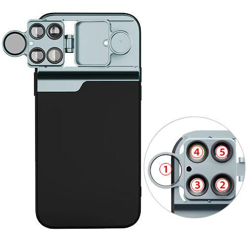 AREA（エアリア） iPhone14ProMax用 スライド型マルチレンズ｜softbank-selection｜05