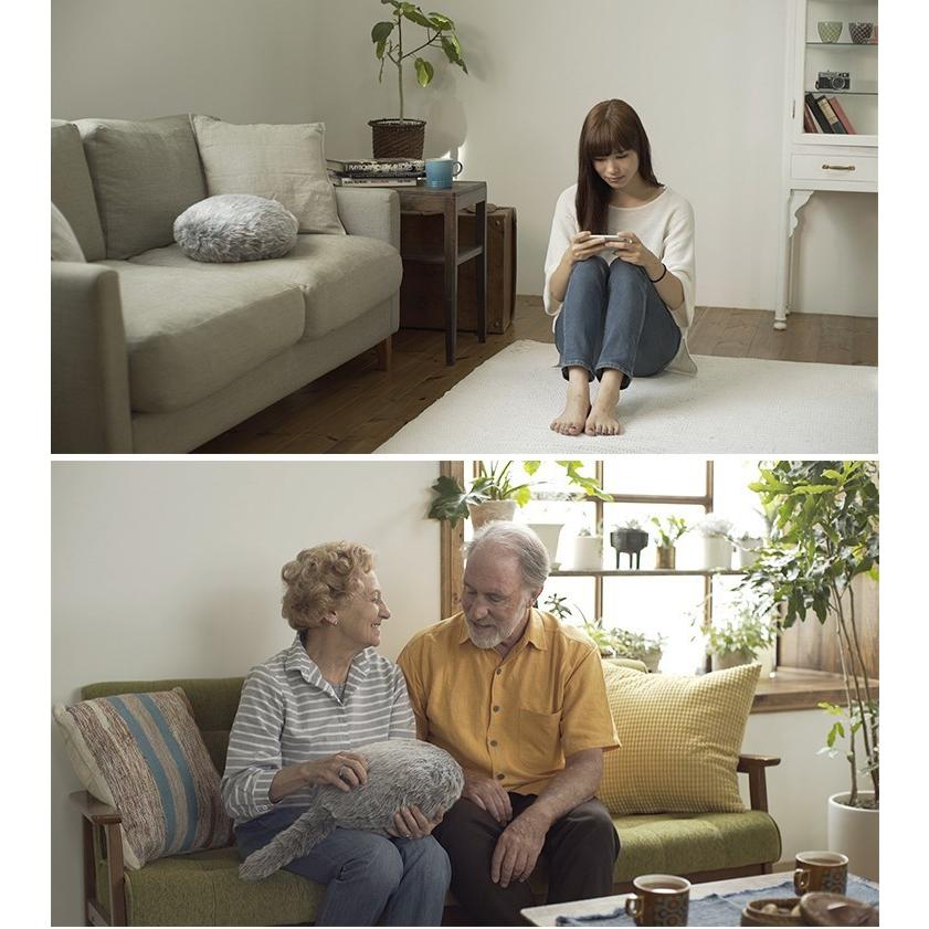 ユカイ工学 「Qoobo（クーボ）」 クッション型セラピーロボット