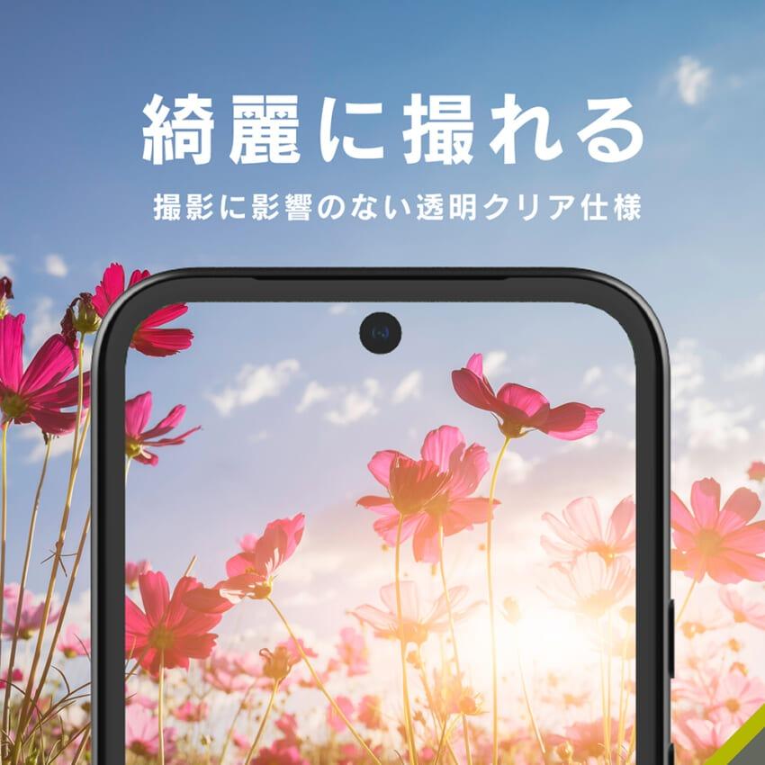 Simplism Google Pixel 8a 高透明 レンズ保護ガラス : トレテク