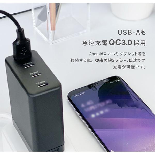 在庫最新品 Cio Lilnob リルノブ Cio G100w3c1a Gan 100w Acアダプター Usb Pd 急速充電器 100w 4ポート Usb C Gan 軽量 ブラック ソフトバンクセレクション 通販 Paypayモール 特価hot Belizerealestatemls Com