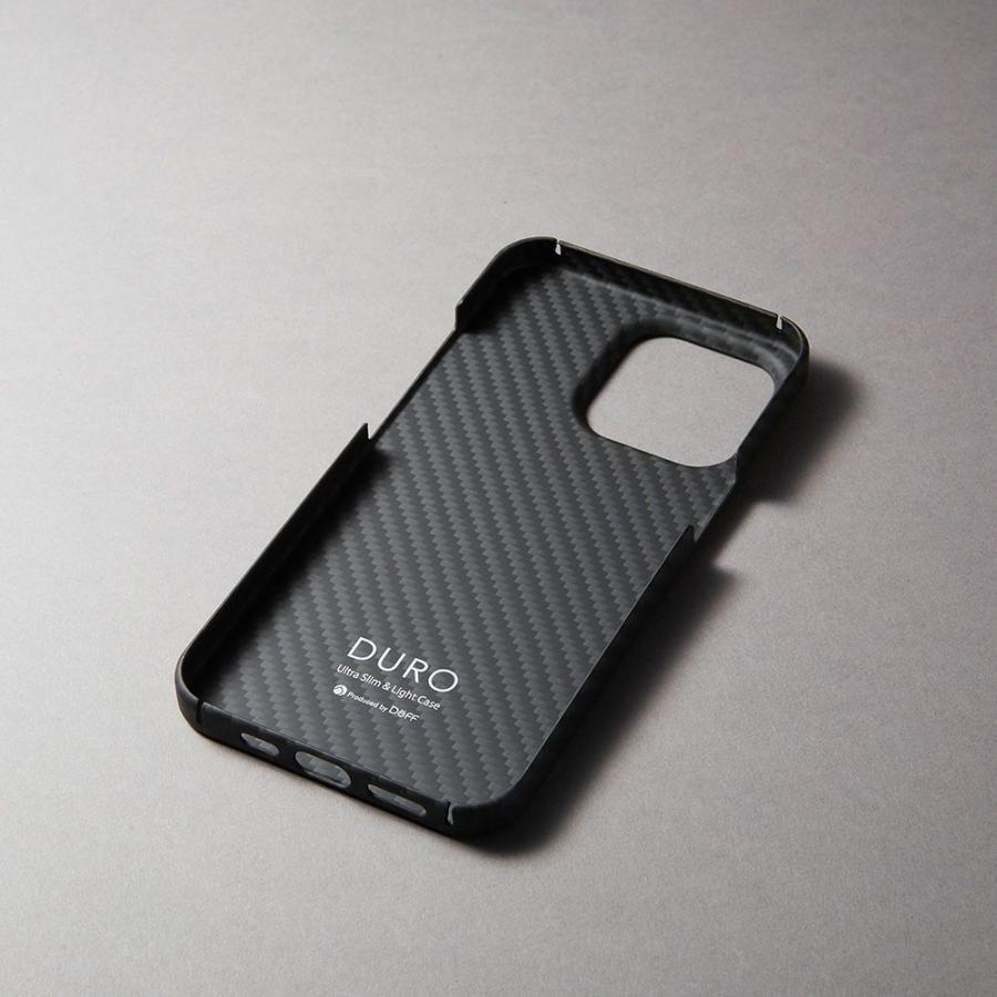Deff ディーフ iPhone 13 Pro Max Ultra Slim & Light Case DURO マットブラック｜softbank-selection｜06