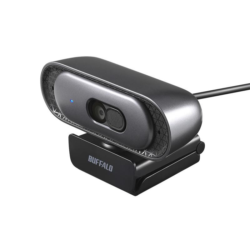 バッファロー BSW700MBKZ 390万画素WEBカメラ AF ステレオマイク内蔵
