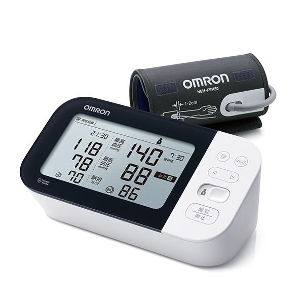 オムロン 上腕式血圧計 HCR-7602T OMRON スマホアプリ対応 デジタル血圧計 脈拍計測 血圧測定｜softbank-selection｜02