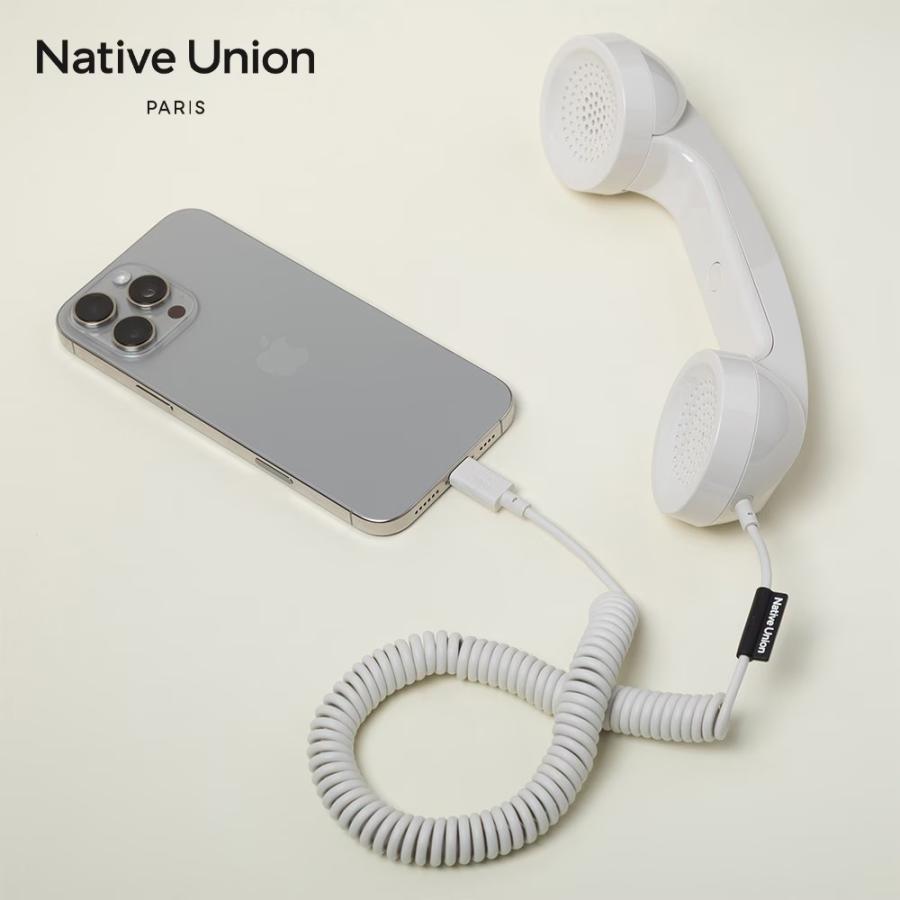 Native Union POP PHONE レトロ 受話器 USB-C接続 81510100 : トレテク