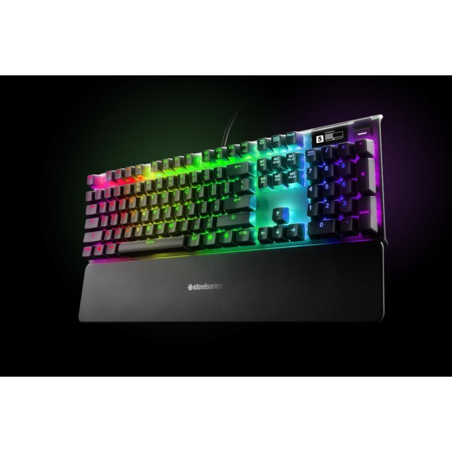 ゲーミングキーボード スティールシリーズ SteelSeries Apex Pro JP 