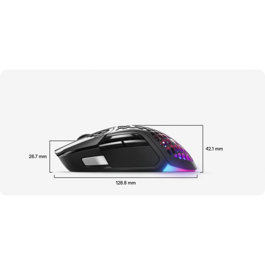 ゲーミングマウス スティールシリーズ SteelSeries Aerox 5 Wireless 
