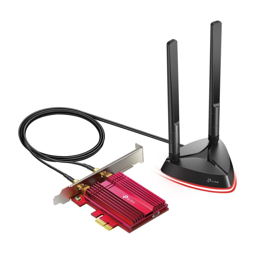TP-Link ティーピーリンク 新世代 Wi-Fi 6(11AX) Bluetooth 5.0 無線LAN子機 PCIeアダプター2402+574Mbps Intel CPU AX3000 3年保証｜softbank-selection｜02
