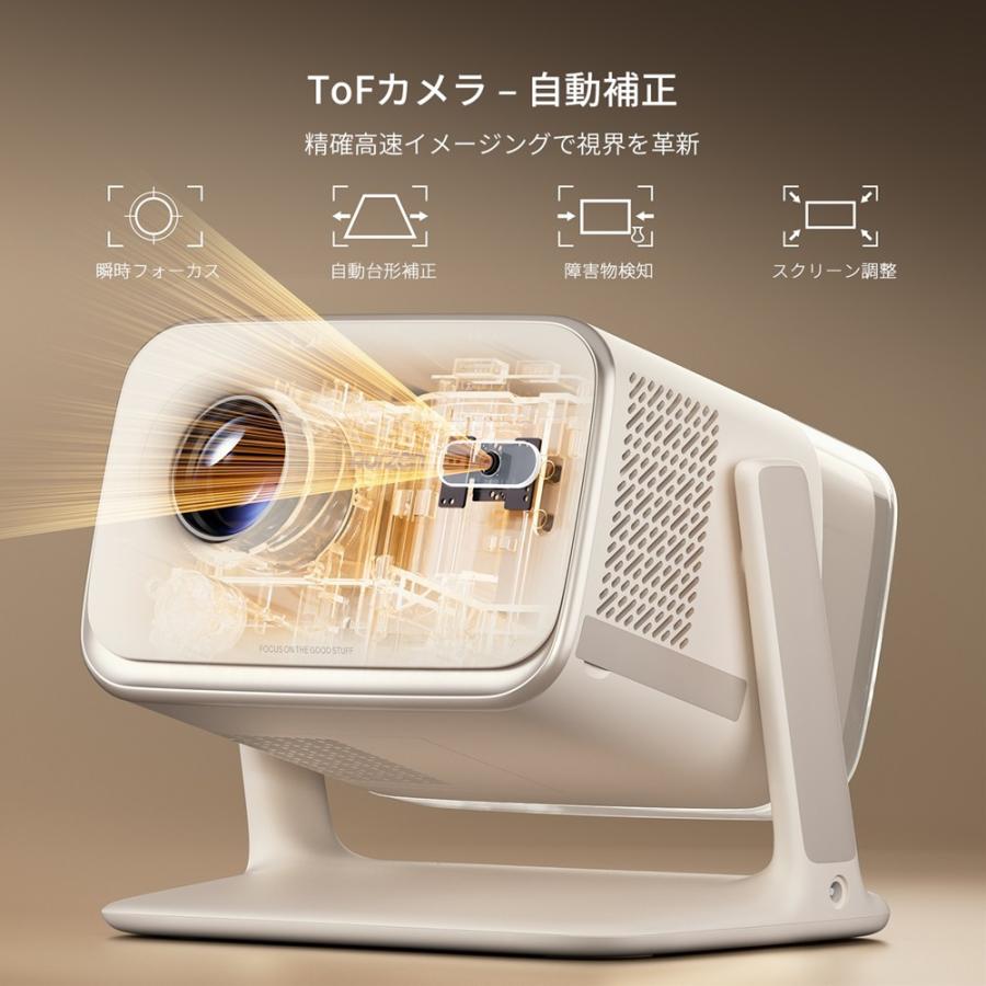 AURZEN Boommini ホームプロジェクター Google TV 1080p 500ANSI