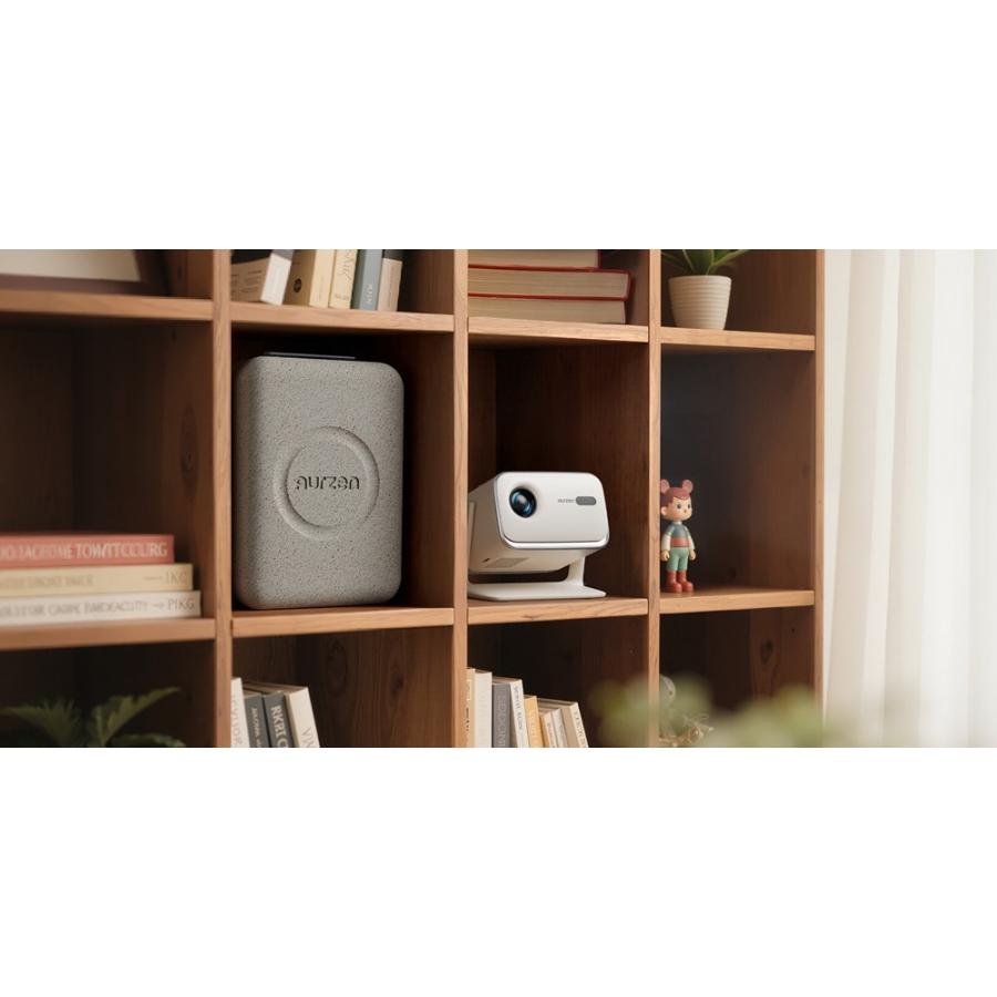 AURZEN Boommini ホームプロジェクター Google TV 1080p 500ANSI