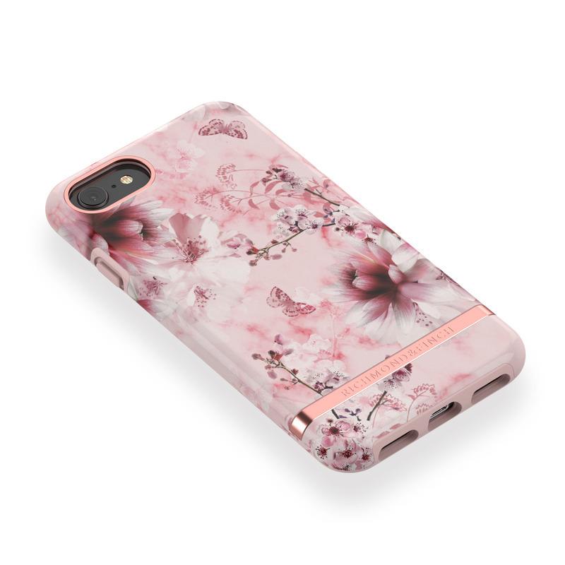 Richmond&Finch リッチモンドアンドフィンチ Freedom Case Pink Marble Floral - Rose Gold Details iPhone 6/7/8/SE 37784｜softbank-selection｜02
