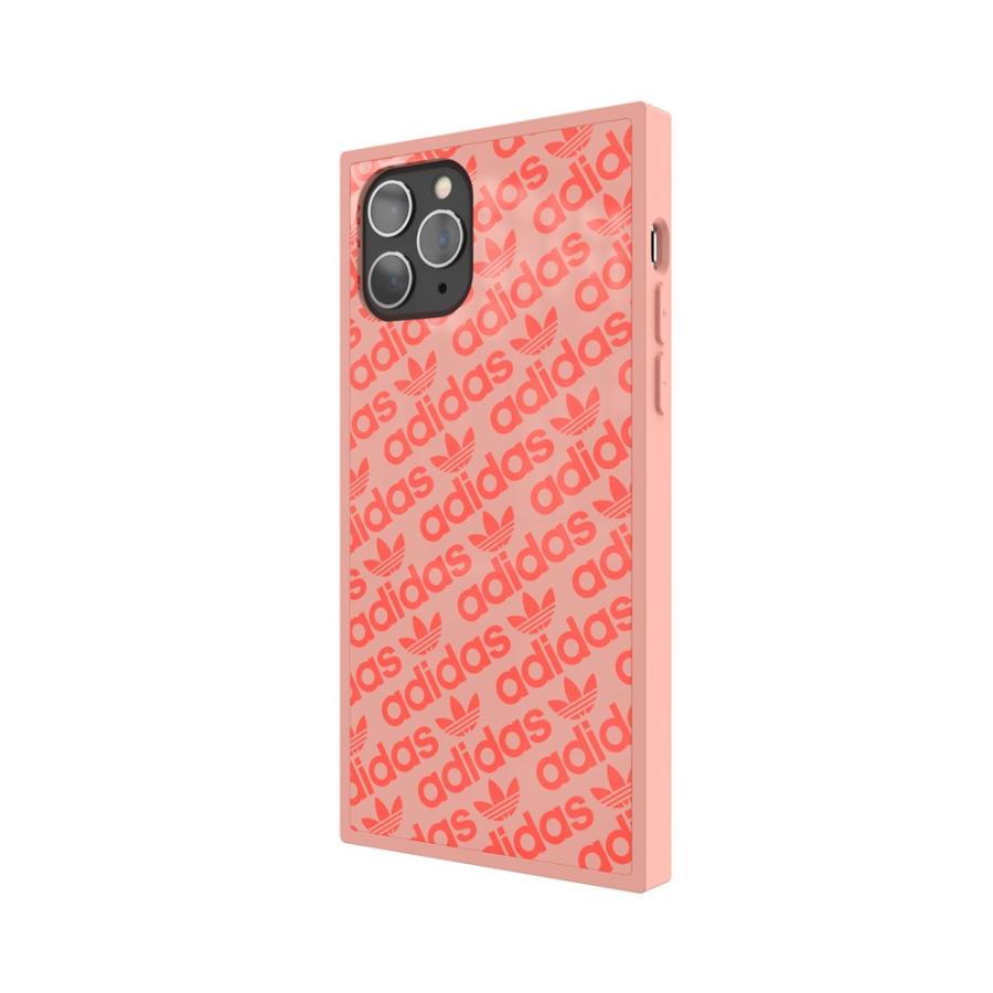 【アウトレット】adidas アディダス  iPhone 11 Pro OR Square Case ash pearl/signal coral｜softbank-selection｜03