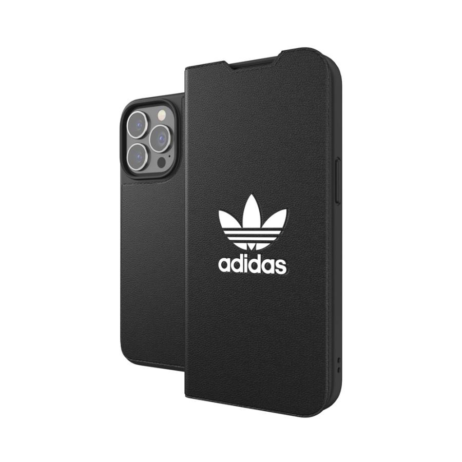 【アウトレット】adidas アディダス iPhone 13 Pro OR Booklet Case BASIC FW21 black/white｜softbank-selection｜04