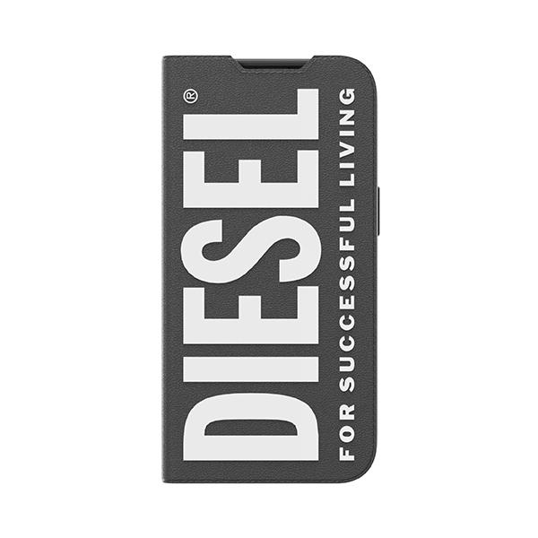 スマホケース 携帯ケース iphone13Pro ケース DIESEL ディーゼル ブラック/ホワイト TPU Booklet Case Core SS22 アイフォン アイホン 携帯カバー おしゃれ｜softbank-selection｜02