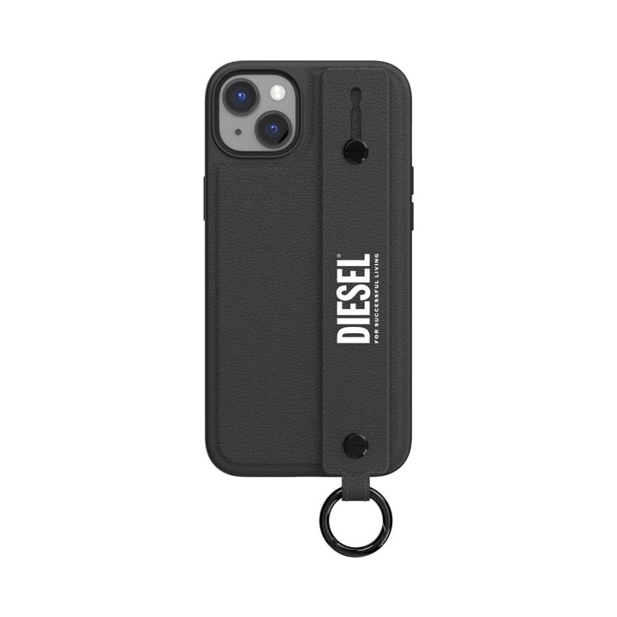 スマホケース 携帯ケース iphone14Plus ケース DIESEL ディーゼル ブラック 革 レザー  Leather Handstrap Case アイフォン アイホン 携帯カバー おしゃれ｜softbank-selection｜05