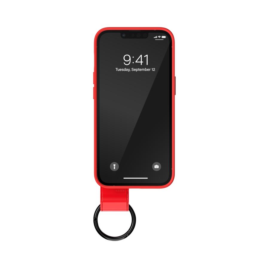 スマホケース 携帯ケース iphone14/13 ケース DIESEL ディーゼル レッド Handstrap Case FW22 アイフォン アイホン 携帯カバー おしゃれ 可愛い かわいい｜softbank-selection｜02