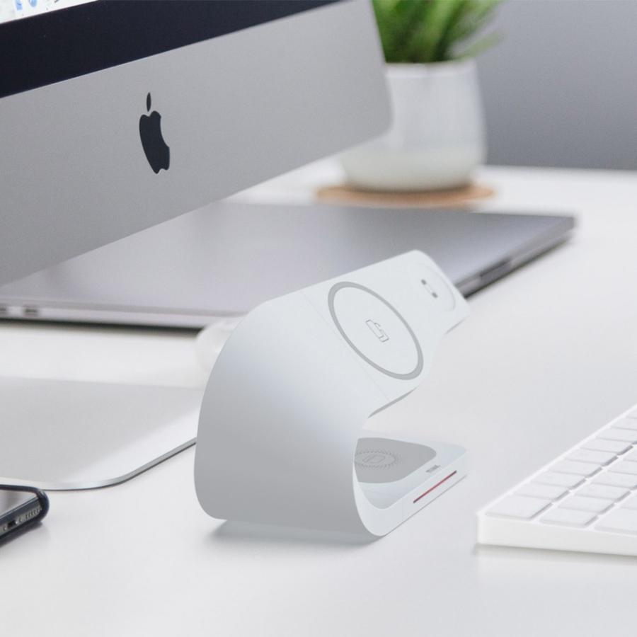 miak 3in1 Wave ワイヤレス充電スタンド