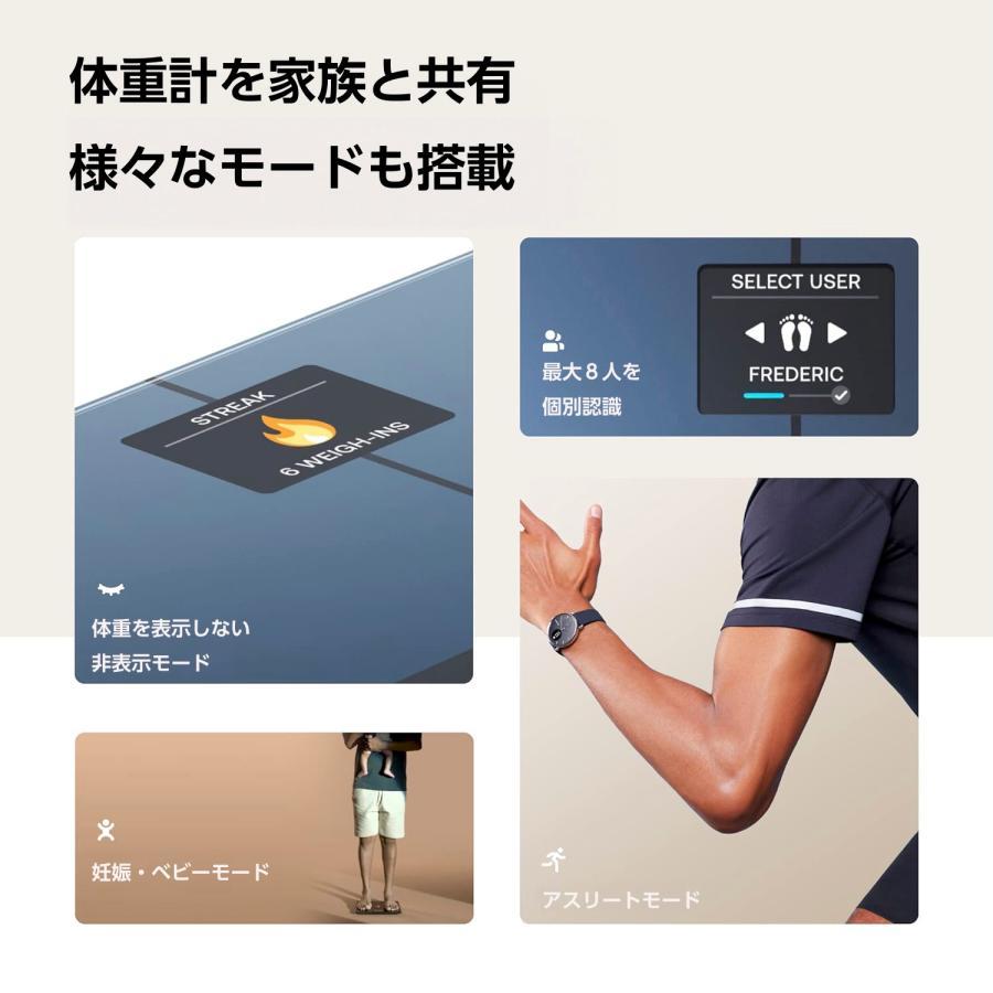 Withings スマート体組成計 Body Smart(ブラック)・スマート睡眠パッド 