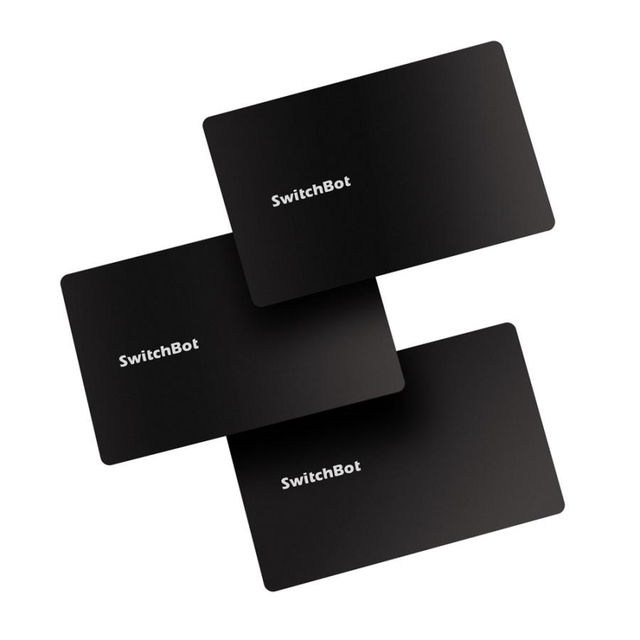 【正規販売代理店】【おとく3点セット】スイッチボット ロック Pro スマートキー W3500005/キーパッドタッチ 指紋認証パッド W2500020-GH/カード 3枚 W2500030の画像