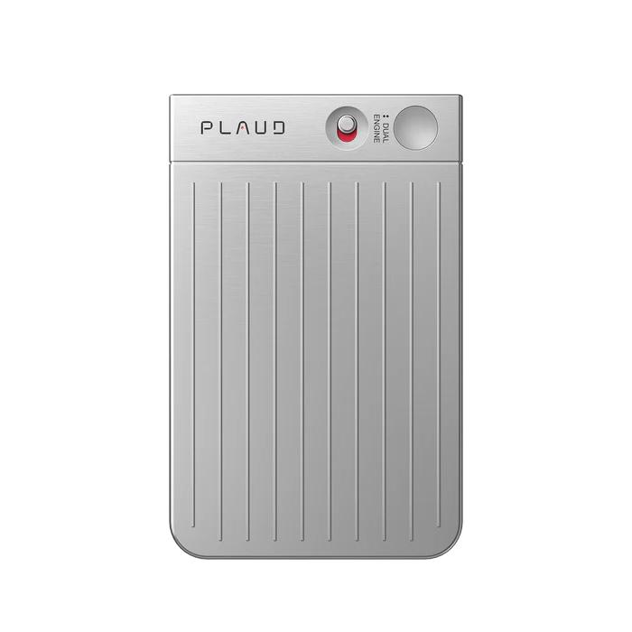 PLAUD NOTE シルバー ＋PIN シルバー 2点セット ChatGPT連携 64GB AIボイスレコーダー 小型 ウェアラブル 録音 文字起こし 要約 GPT-5 正規代理店 |  | 04