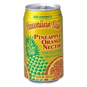 ハワイアンサン パイナップル・オレンジ・ネクター 340ml 缶 24本入