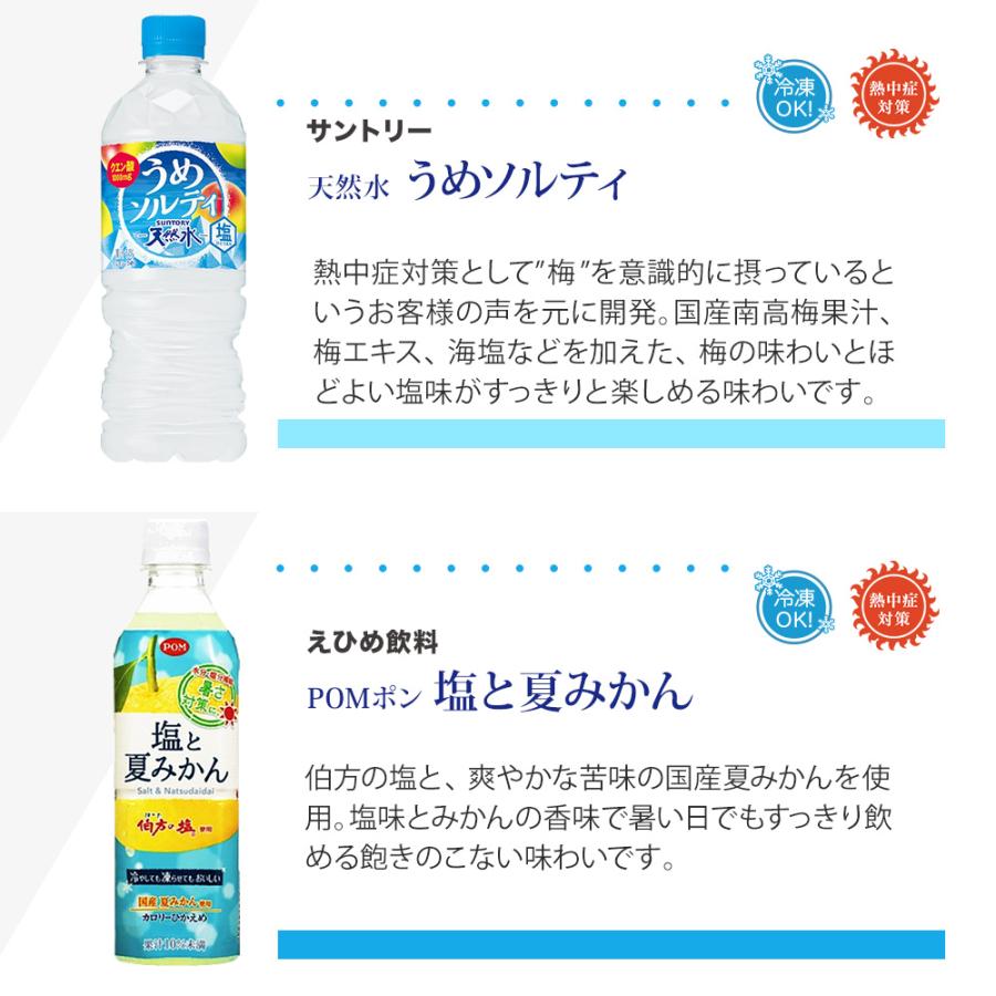 2026年 熱中症対策＆夏のドリンクセット 6種 24本入 お試しセット