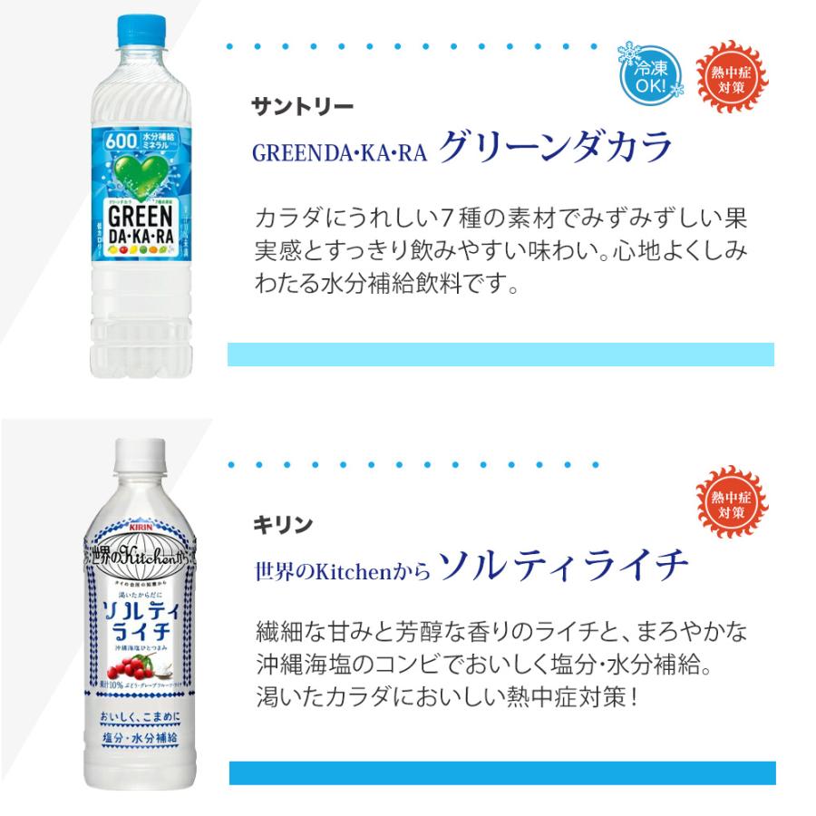 2026年 熱中症対策＆夏のドリンクセット 6種 24本入 お試しセット