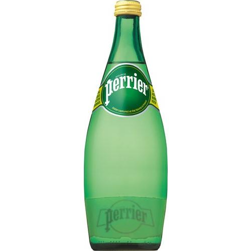 ペリエ 750ml 瓶 12本入 炭酸水 無糖 南フランス産 : いわゆるソフト