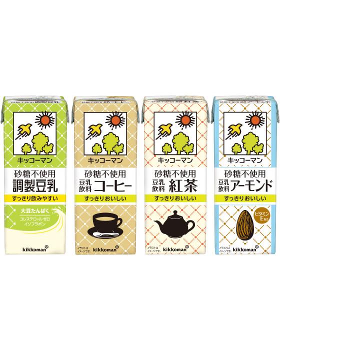 キッコーマン豆乳 キッコーマン 豆乳 200ml 紙パック 選べる 54本 (18
