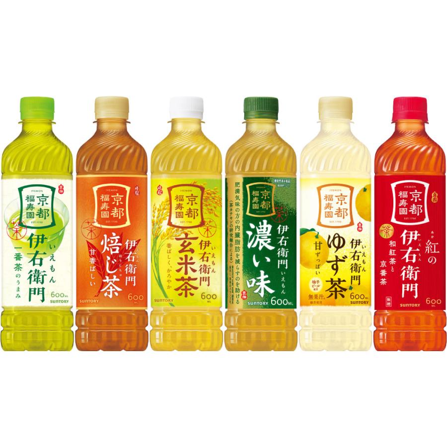 伊右衛門　2セット 伊右衛門（サントリー） 伊右衛門 525ml 600ml ペットボトル 選べる 48