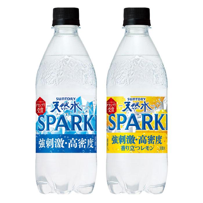 SUNTORY（サントリー） 天然水スパークリング 500ml ペットボトル