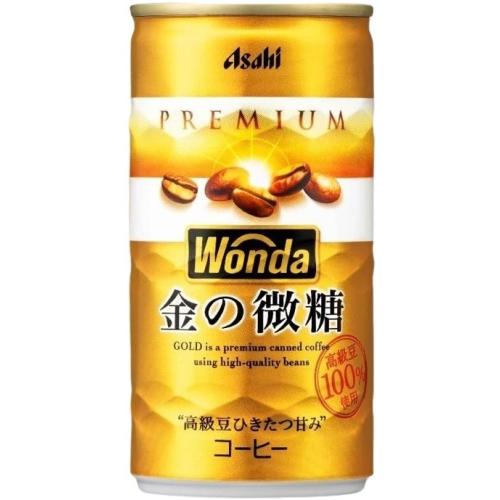 WONDA アサヒ ワンダ 金の微糖 185g 缶 60本 (30本入×2 まとめ買い
