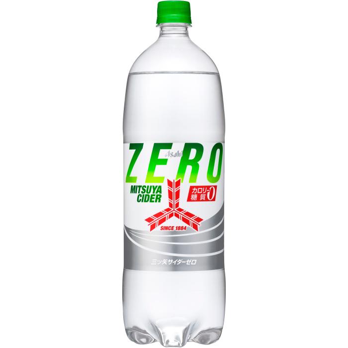アサヒ（asahi） 三ツ矢サイダー ゼロ 1.5L ペットボトル 8本入 炭酸