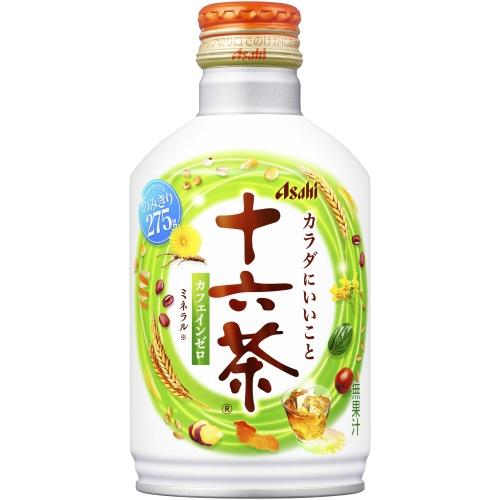 十六茶 アサヒ 275g ボトル缶 24本入 お茶 ブレンド茶 ノンカフェイン