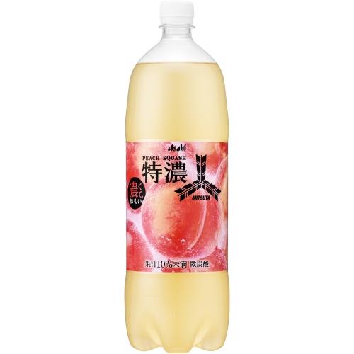 三ツ矢 アサヒ 特濃 ピーチスカッシュ 1.5L ペットボトル 16本 (8本入