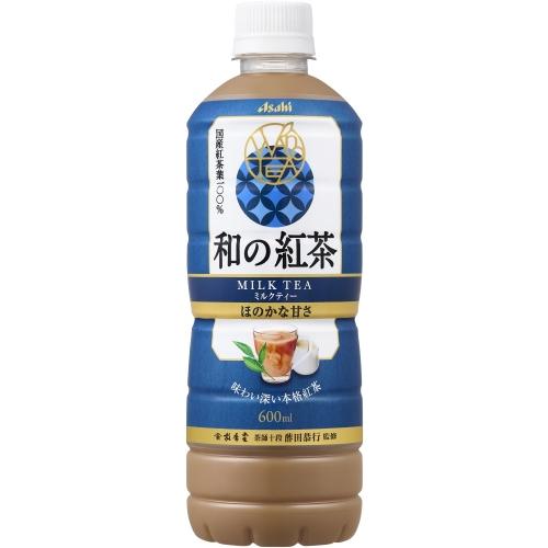 アサヒ 和の紅茶 ミルクティー 600ml ペットボトル 24本入 紅茶飲料
